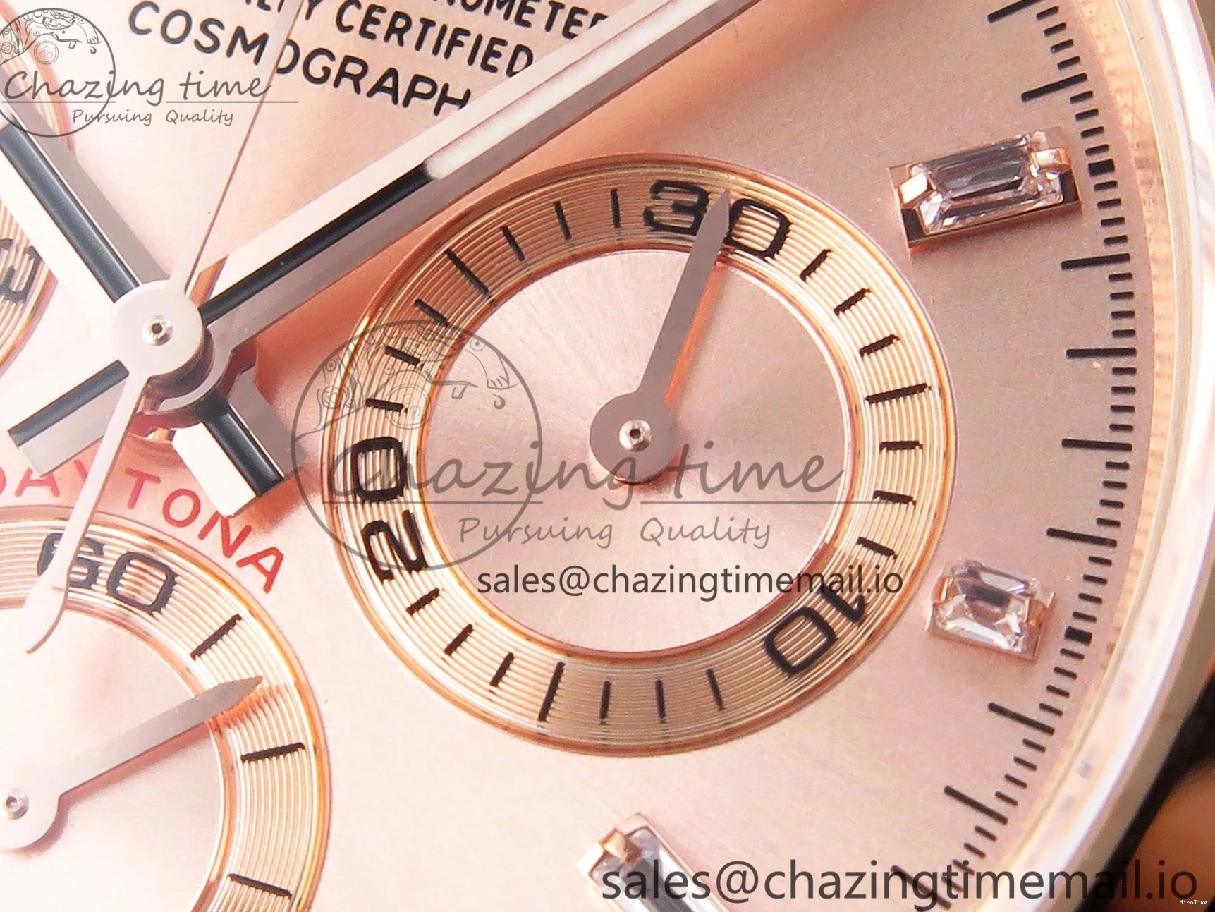 MiroTime 0402 Bold Daytona 116505 KING 1:1 Best Edition RG Crystal Dial on RG Bracelet SH 1938